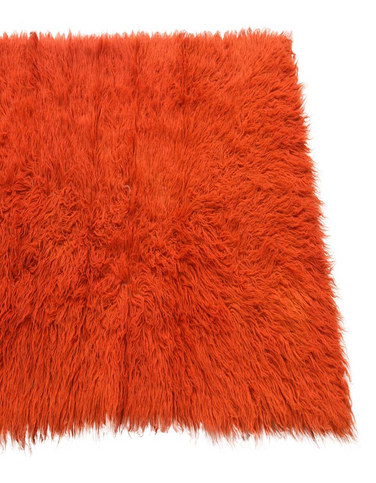 Detail image of 3' 2 x 5' 3  Hand Knotted Moroccan Wool Rug