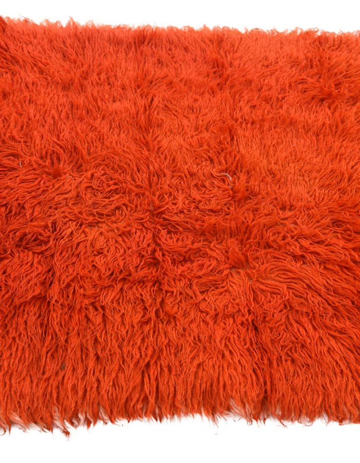 Detail image of 3' 2 x 5' 3  Hand Knotted Moroccan Wool Rug