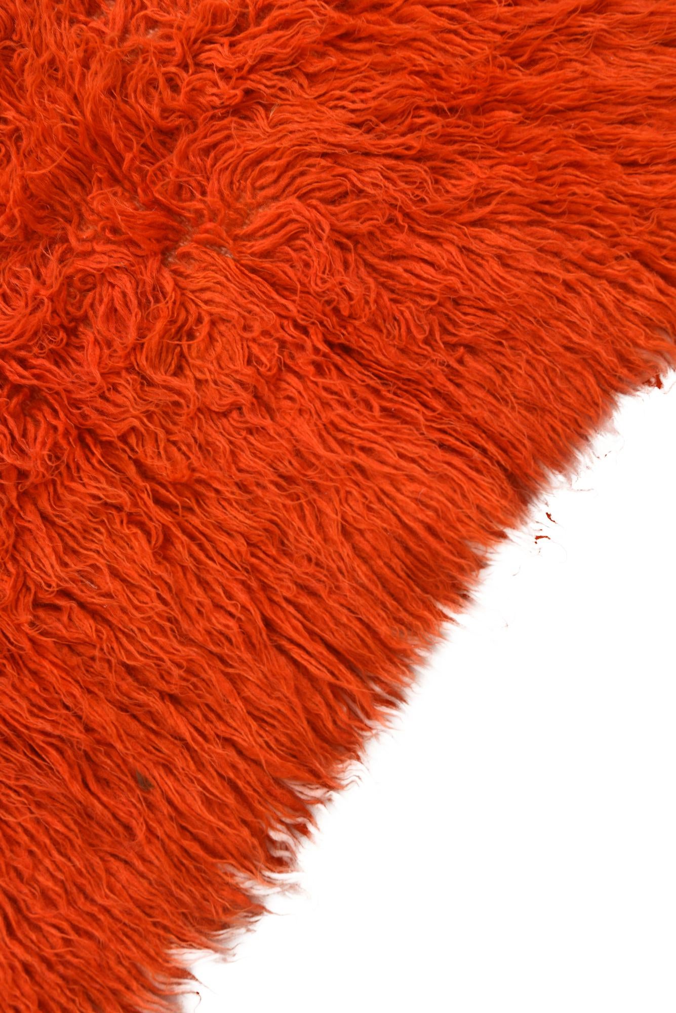 3' 2 x 5' 3 Hand Knotted Moroccan Wool Rug