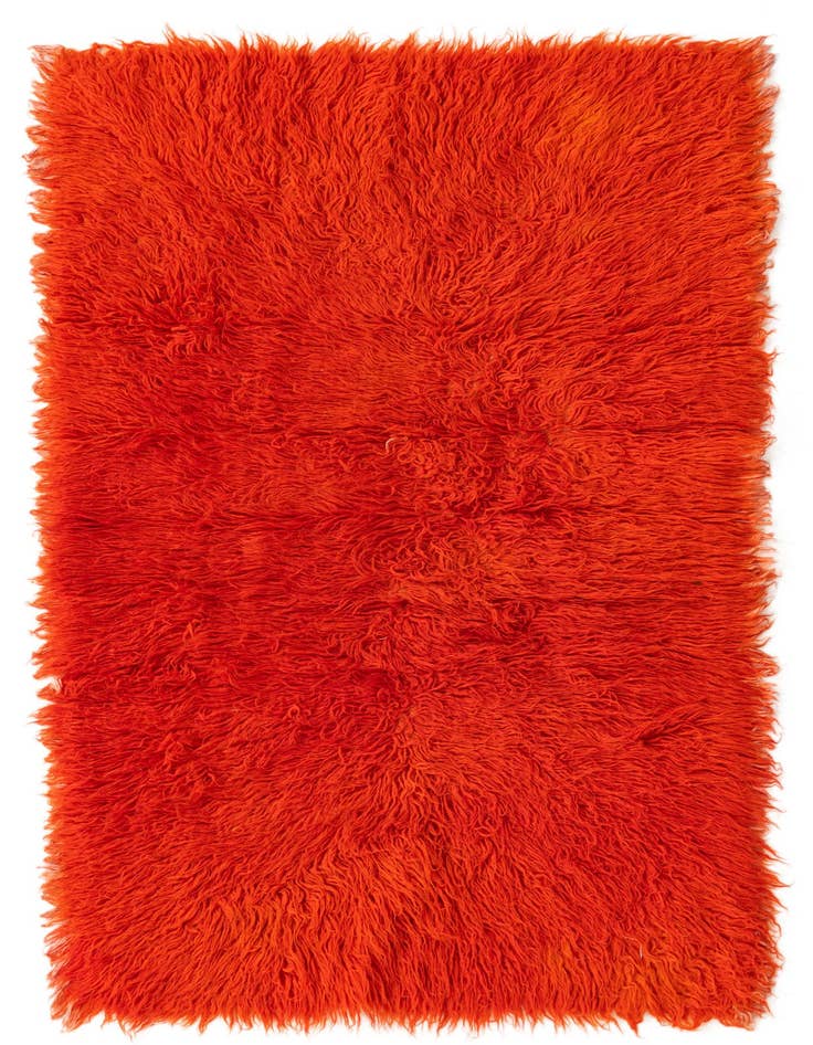 Detail image of 3' 2 x 5' 3 Hand Knotted Moroccan Wool Rug