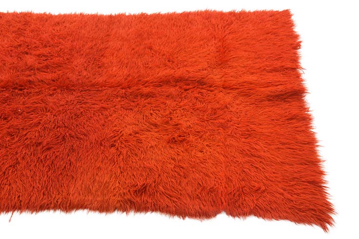 Detail image of 4' 4 x 6' 5 Hand Knotted Moroccan Wool Rug