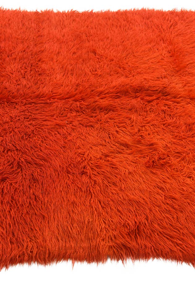 Detail image of 4' 4 x 6' 5 Hand Knotted Moroccan Wool Rug