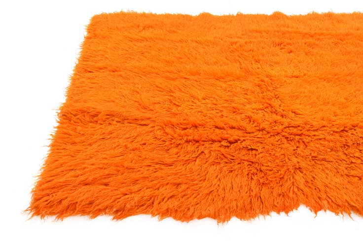 Detail image of 4' 7 x 6' 8 Hand Knotted Moroccan Wool Rug