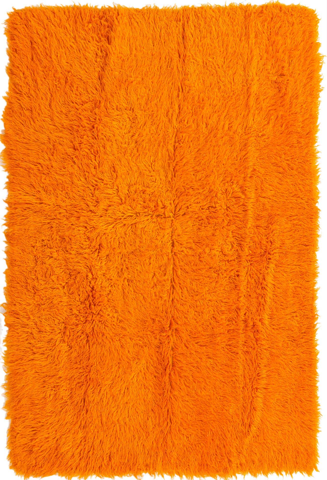 4' 7 x 6' 8 Hand Knotted Moroccan Wool Rug