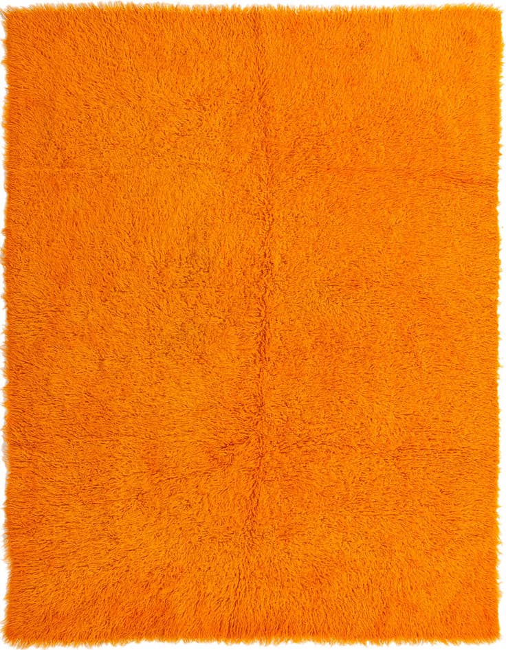 Detail image of 6' x 9' Hand Knotted Moroccan Wool Rug
