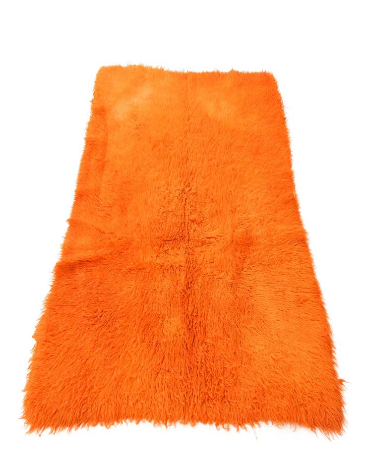 Detail image of 4' 9 x 6'  Hand Knotted Moroccan Wool Rug