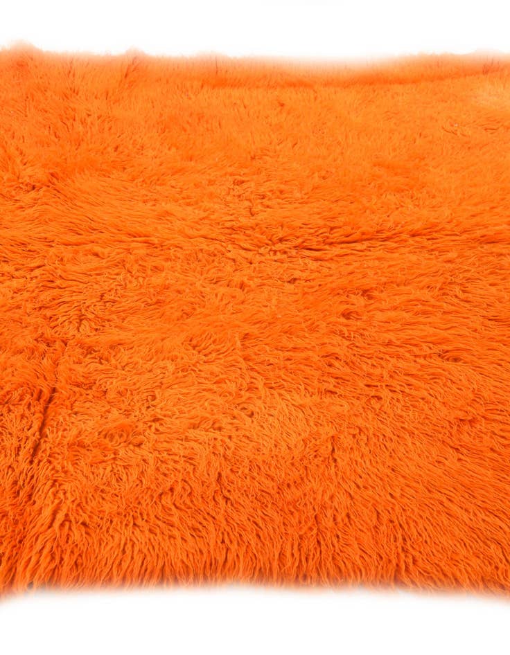 Detail image of 4' 9 x 6'  Hand Knotted Moroccan Wool Rug