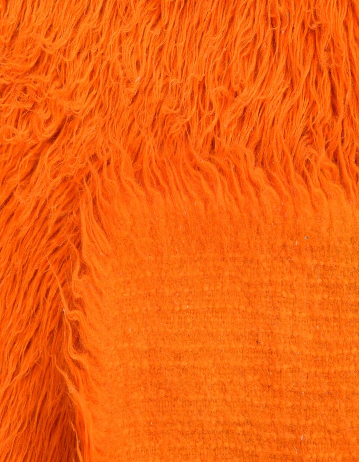 Detail image of 4' 9 x 6'  Hand Knotted Moroccan Wool Rug