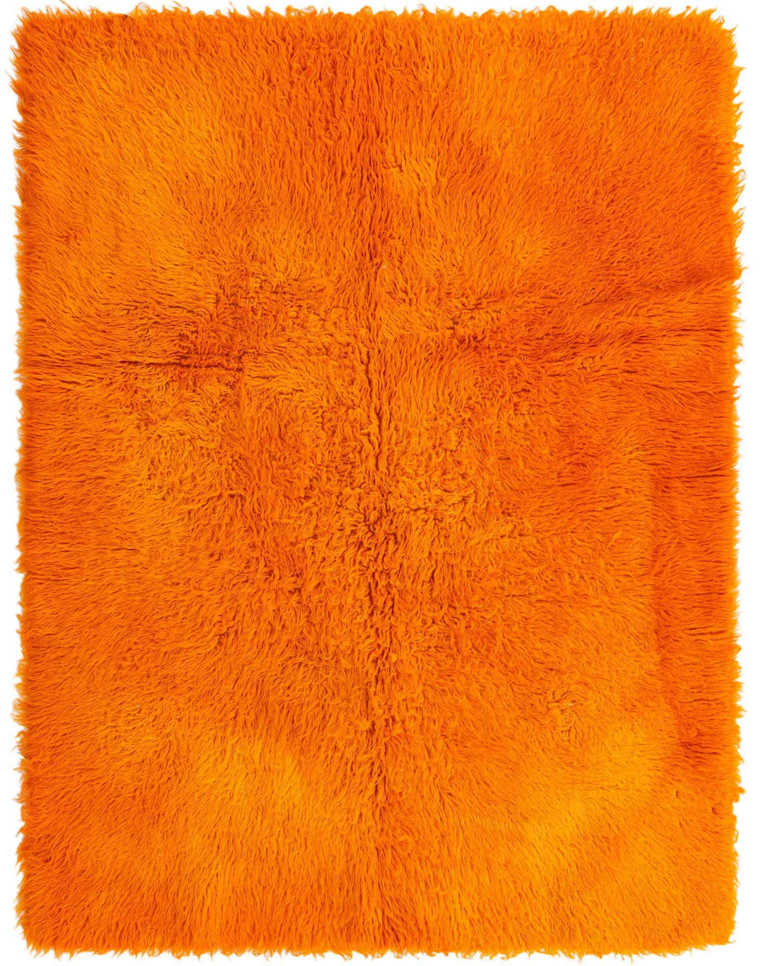 4' 9 x 6' Hand Knotted Moroccan Wool Rug