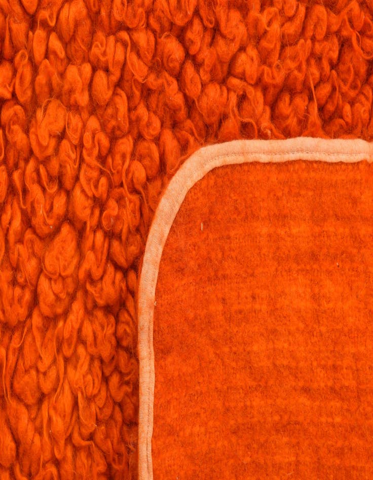 Detail image of 4' 3 x 5' 10  Hand Knotted Moroccan Wool Rug