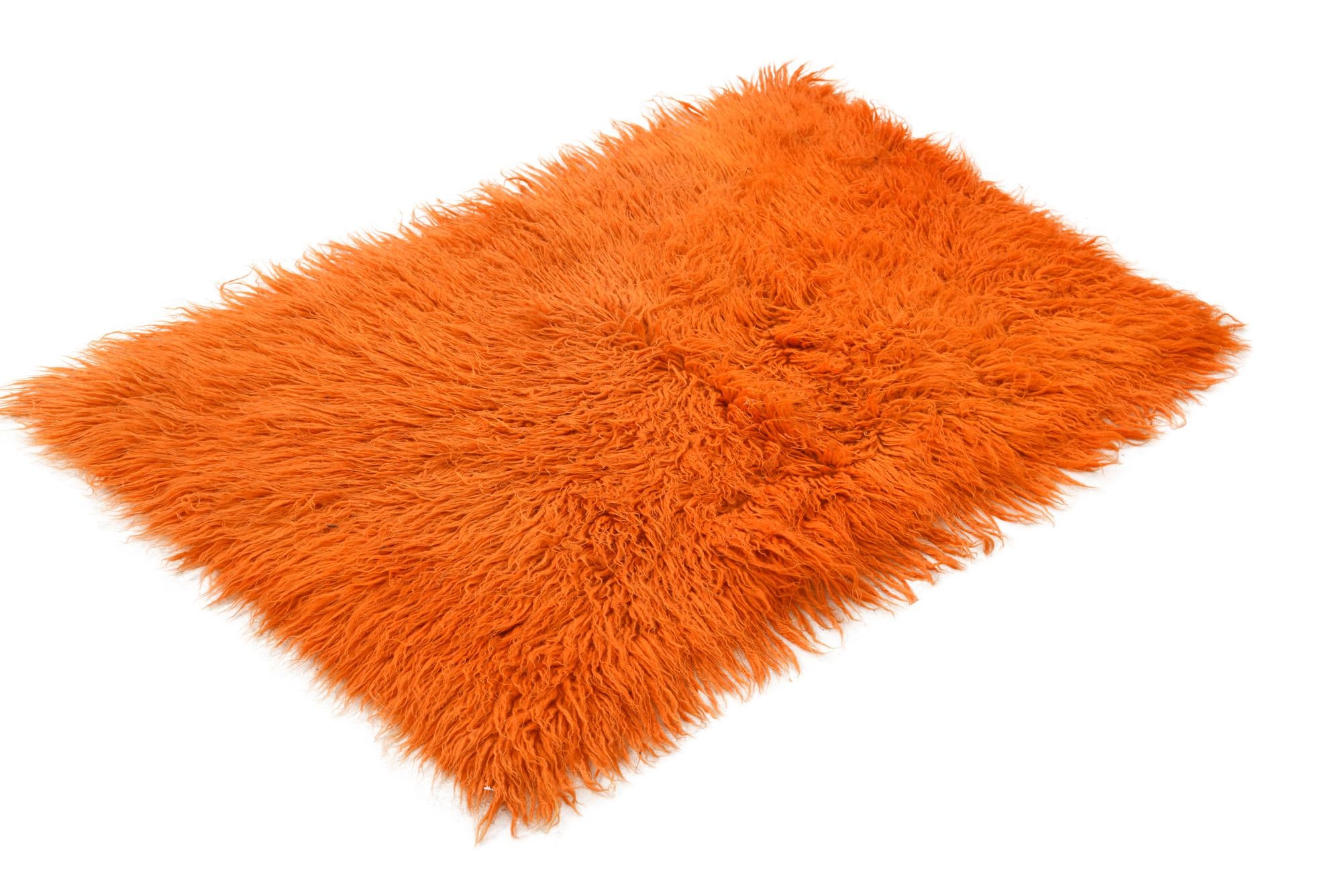 2' 4 x 3' 9 Hand Knotted Moroccan Wool Rug