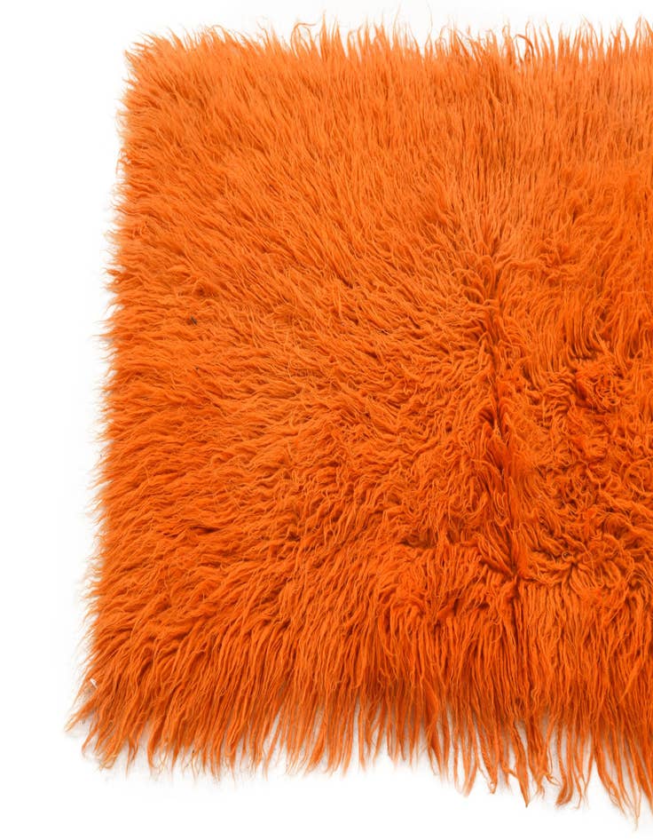 Detail image of 2' 4 x 3' 9  Hand Knotted Moroccan Wool Rug