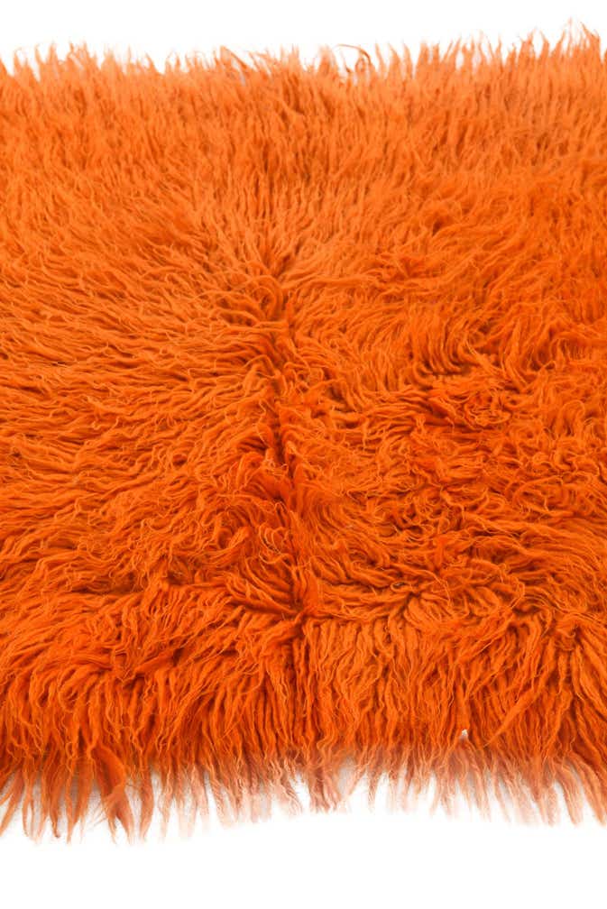 2' 4 x 3' 9 Hand Knotted Moroccan Wool Rug