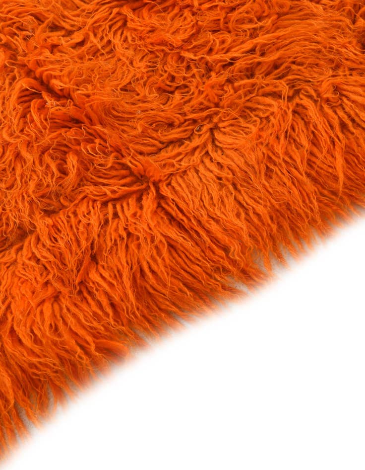 Detail image of 2' 4 x 3' 9  Hand Knotted Moroccan Wool Rug