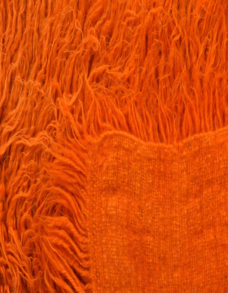 Detail image of 2' 4 x 3' 9  Hand Knotted Moroccan Wool Rug