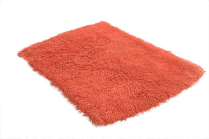 2' 10 x 4' Hand Knotted Moroccan Wool Rug