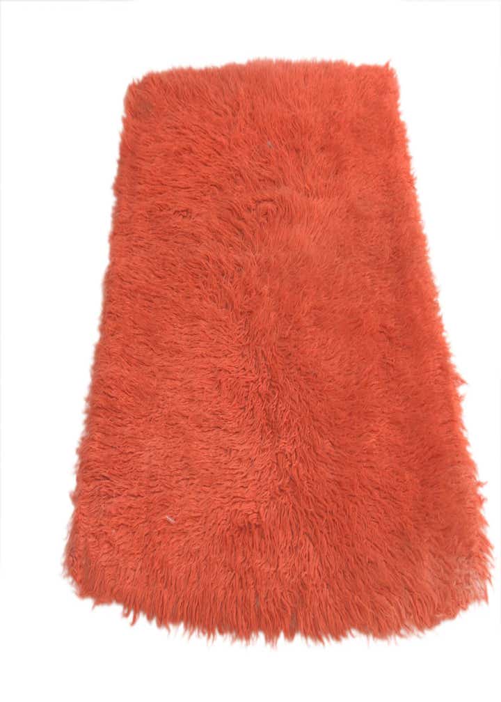 2' 10 x 4' Hand Knotted Moroccan Wool Rug