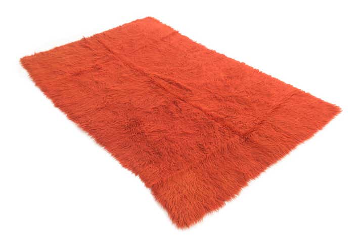 4' 6 x 7' Hand Knotted Moroccan Wool Rug