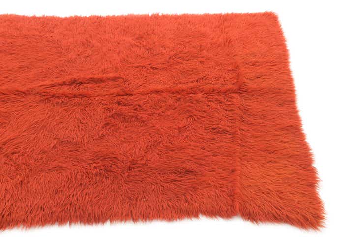 4' 6 x 7' Hand Knotted Moroccan Wool Rug