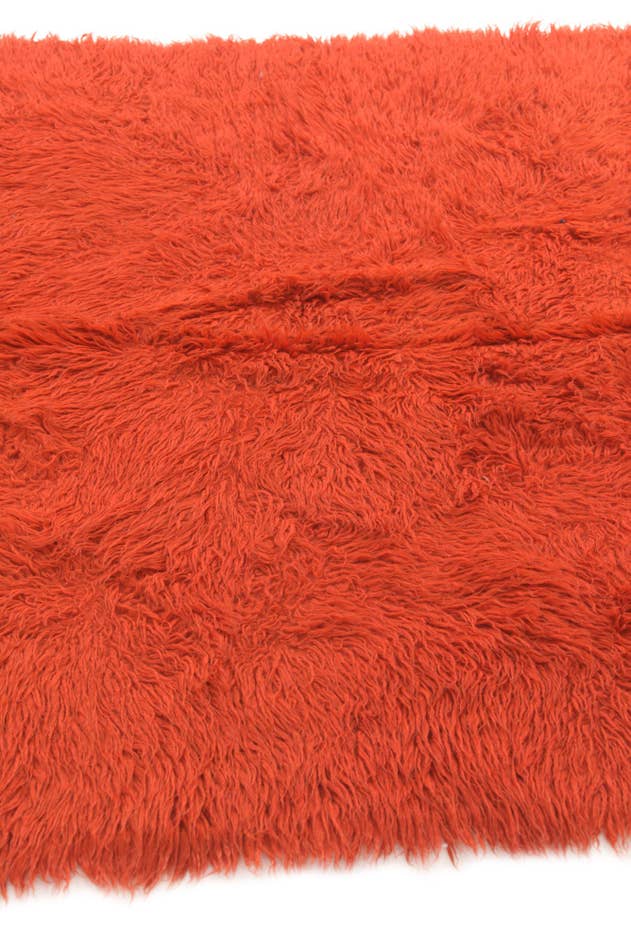 Detail image of 4' 6 x 7' Hand Knotted Moroccan Wool Rug
