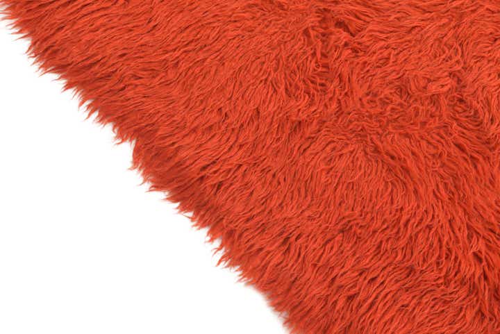 4' 6 x 7' Hand Knotted Moroccan Wool Rug