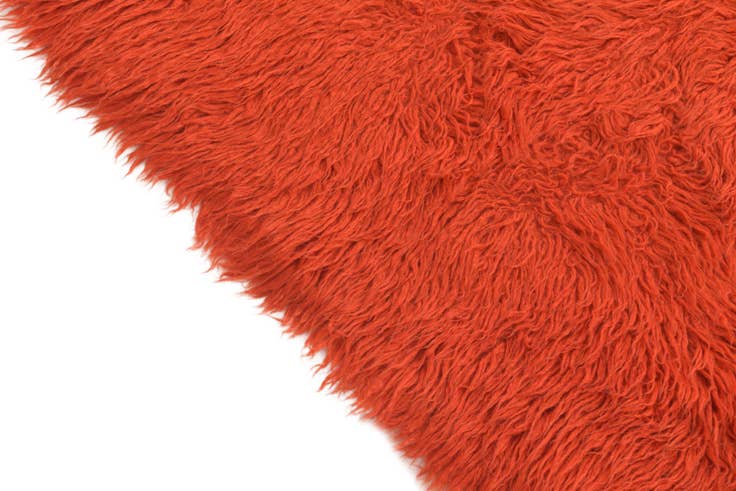 Detail image of 4' 6 x 7' Hand Knotted Moroccan Wool Rug