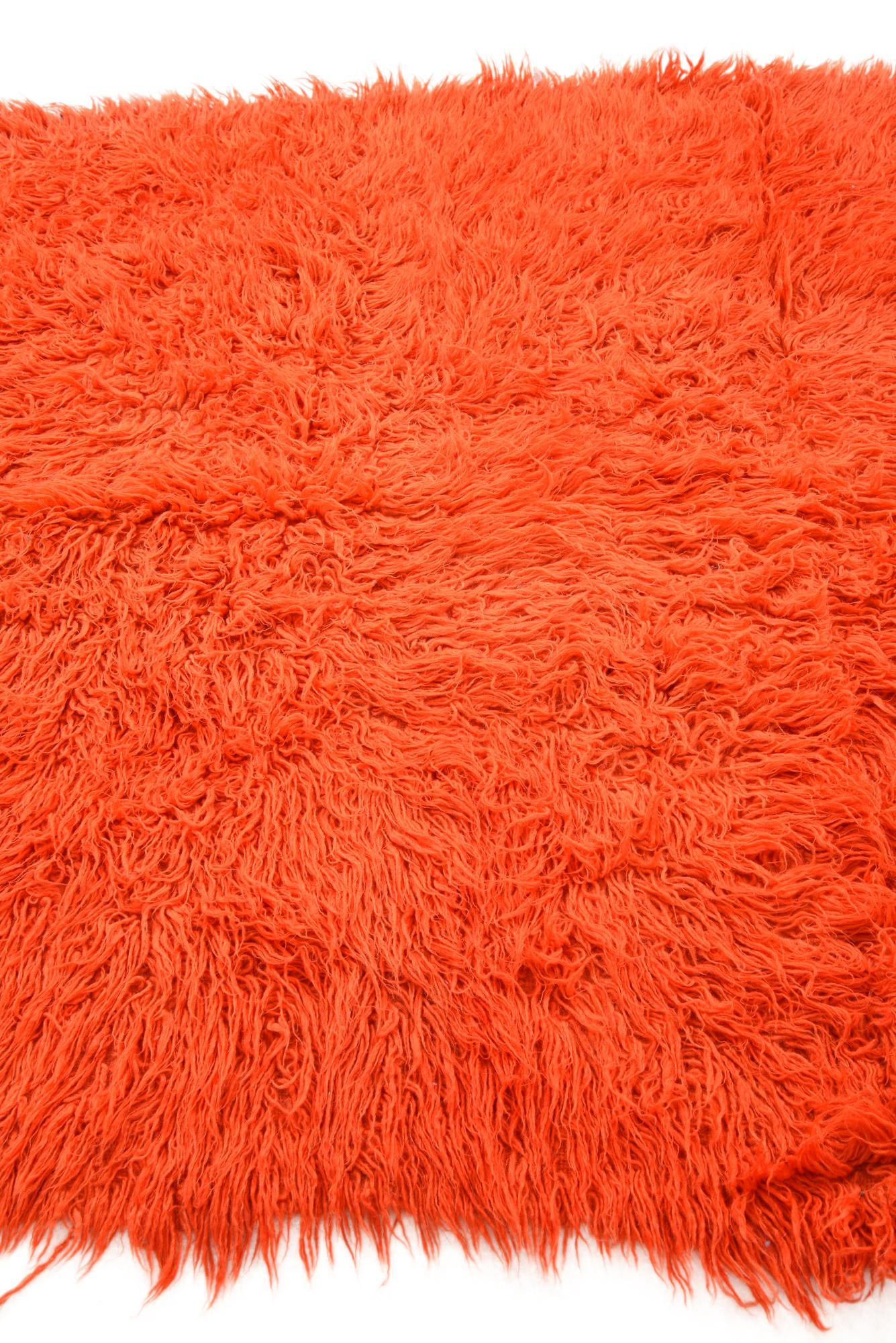 4' 9 x 6' 6 Hand Knotted Moroccan Wool Rug