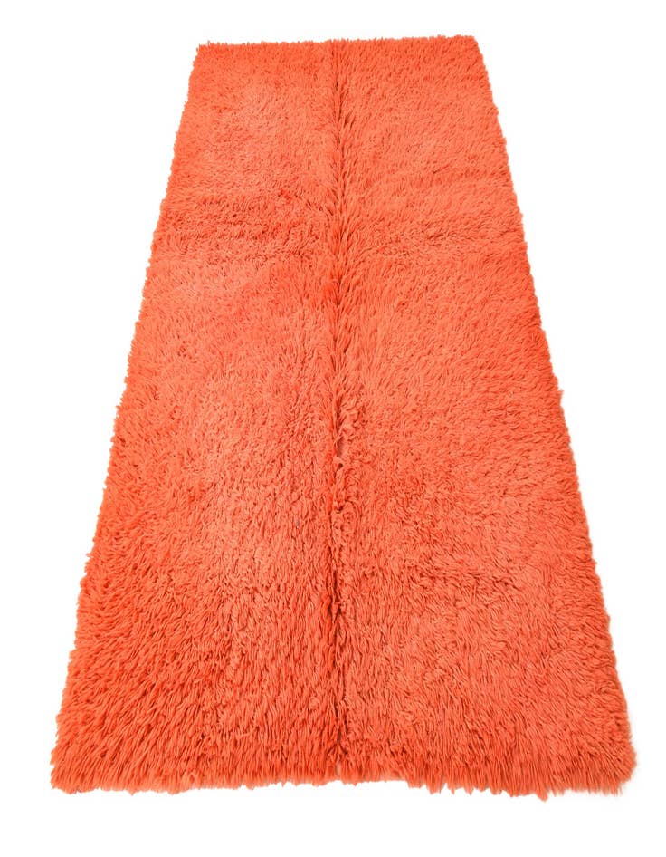 Detail image of 5' 7 x 8'  Hand Knotted Moroccan Wool Rug