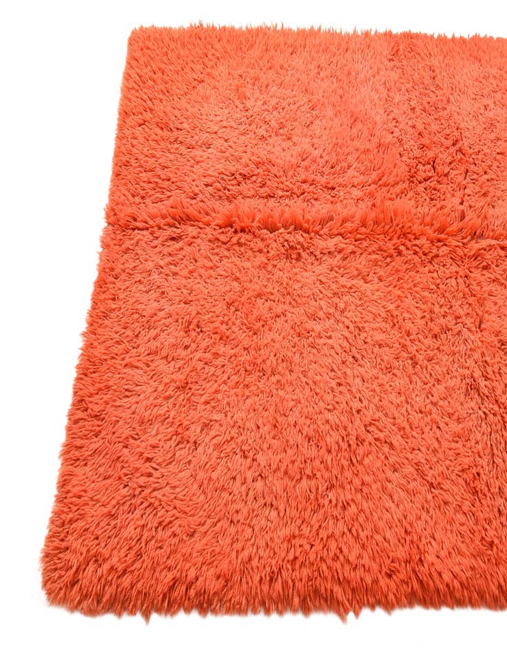 Detail image of 5' 7 x 8'  Hand Knotted Moroccan Wool Rug