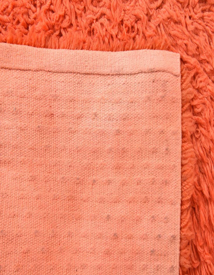 Detail image of 5' 7 x 8'  Hand Knotted Moroccan Wool Rug