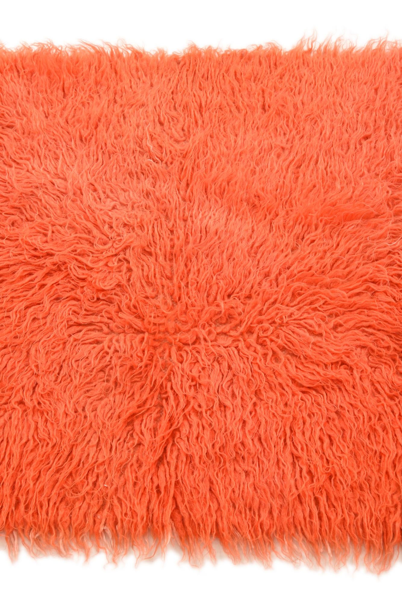 2' 5 x 4' 6 Hand Knotted Moroccan Wool Rug