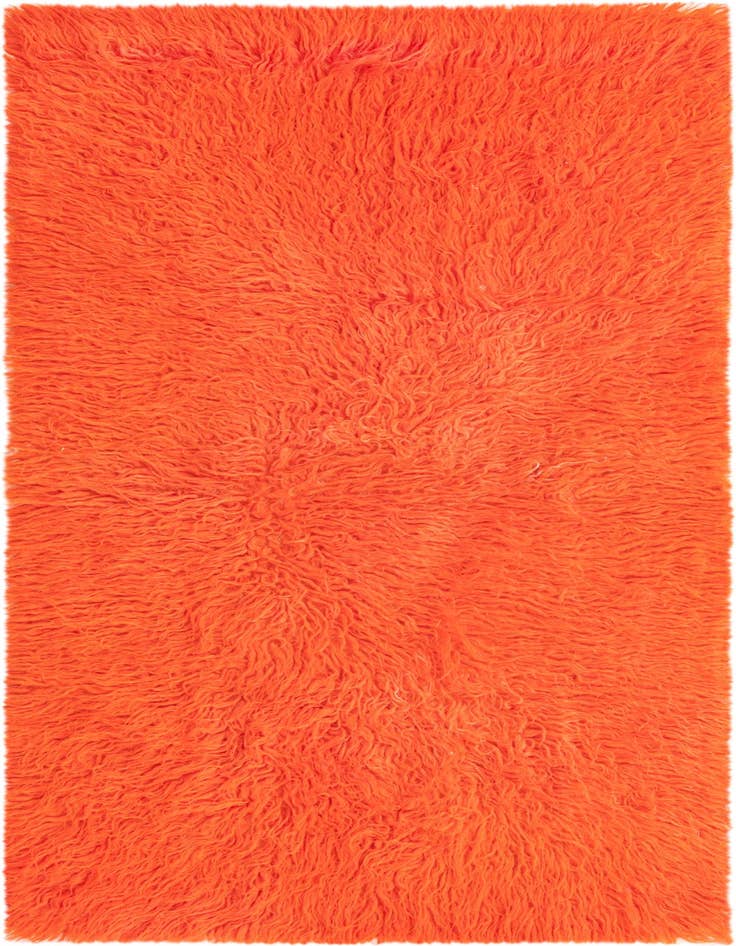 Detail image of 2' 5 x 4' 6 Hand Knotted Moroccan Wool Rug
