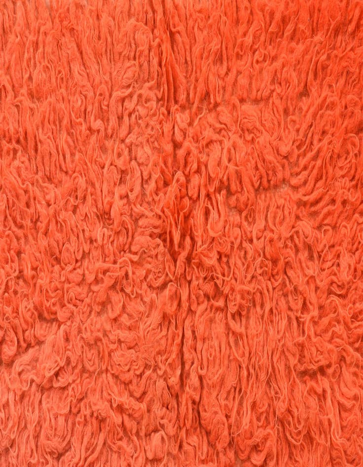 Detail image of 2' x 3' 10 Hand Knotted Moroccan Wool Rug