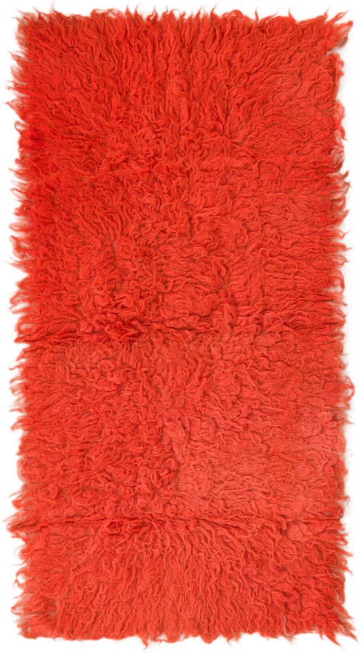 Detail image of 2' x 3' 10 Hand Knotted Moroccan Wool Rug
