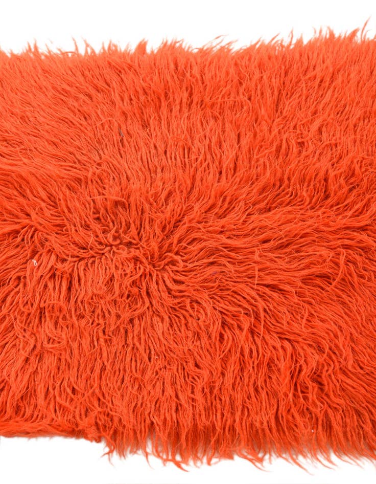 Detail image of 2' 1 x 4' Hand Knotted Moroccan Wool Rug