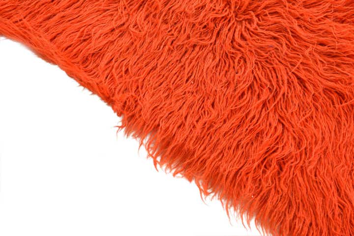 2' 1 x 4' Hand Knotted Moroccan Wool Rug