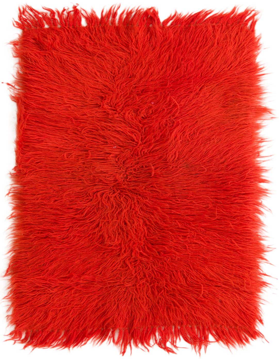 2' 1 x 4' Hand Knotted Moroccan Wool Rug