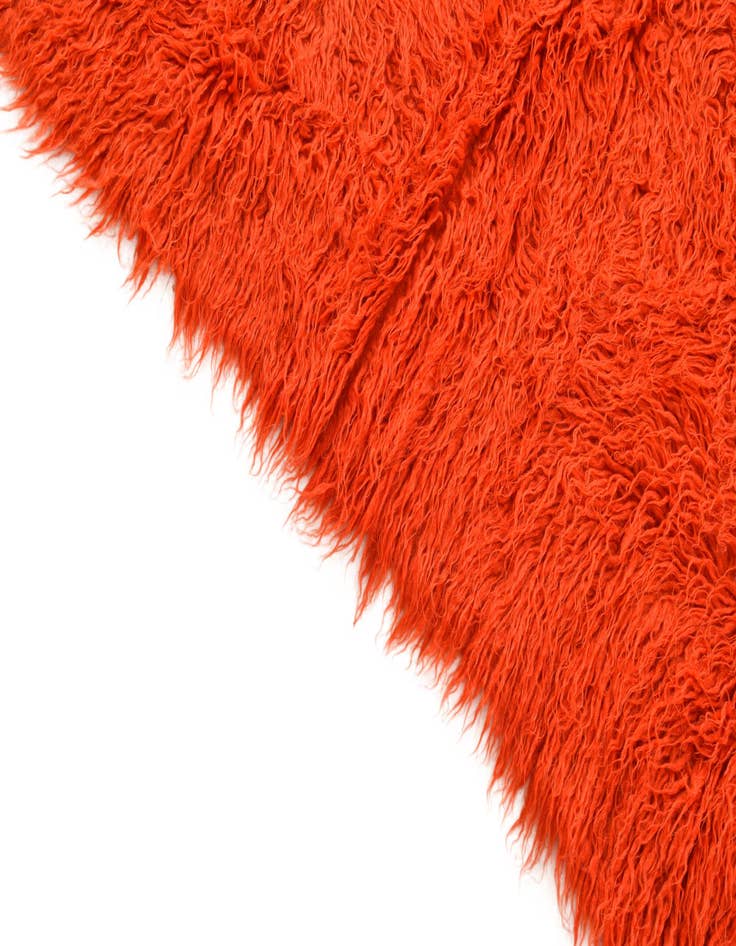 Detail image of 4' 4 x 7' 4  Hand Knotted Moroccan Wool Rug