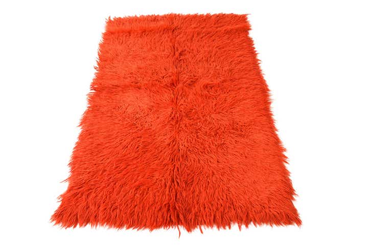 2' 10 x 5' Hand Knotted Moroccan Wool Rug