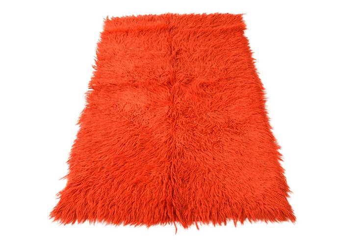 Detail image of 2' 10 x 5' Hand Knotted Moroccan Wool Rug