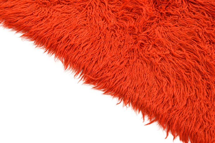 Detail image of 2' 10 x 5' Hand Knotted Moroccan Wool Rug