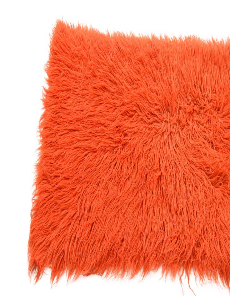 Detail image of 2' 2 x 4' 1  Hand Knotted Moroccan Wool Rug