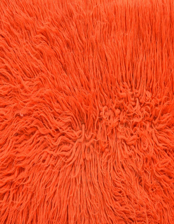 Detail image of 2' 2 x 4' 1  Hand Knotted Moroccan Wool Rug