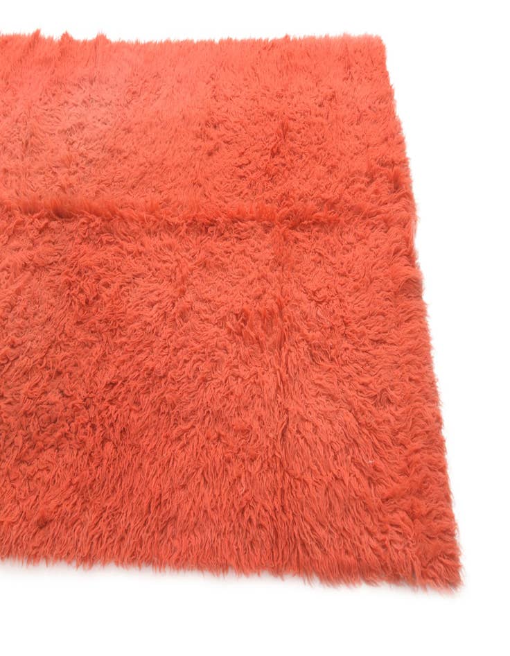 Detail image of 6' 2 x 9'  Hand Knotted Moroccan Wool Rug