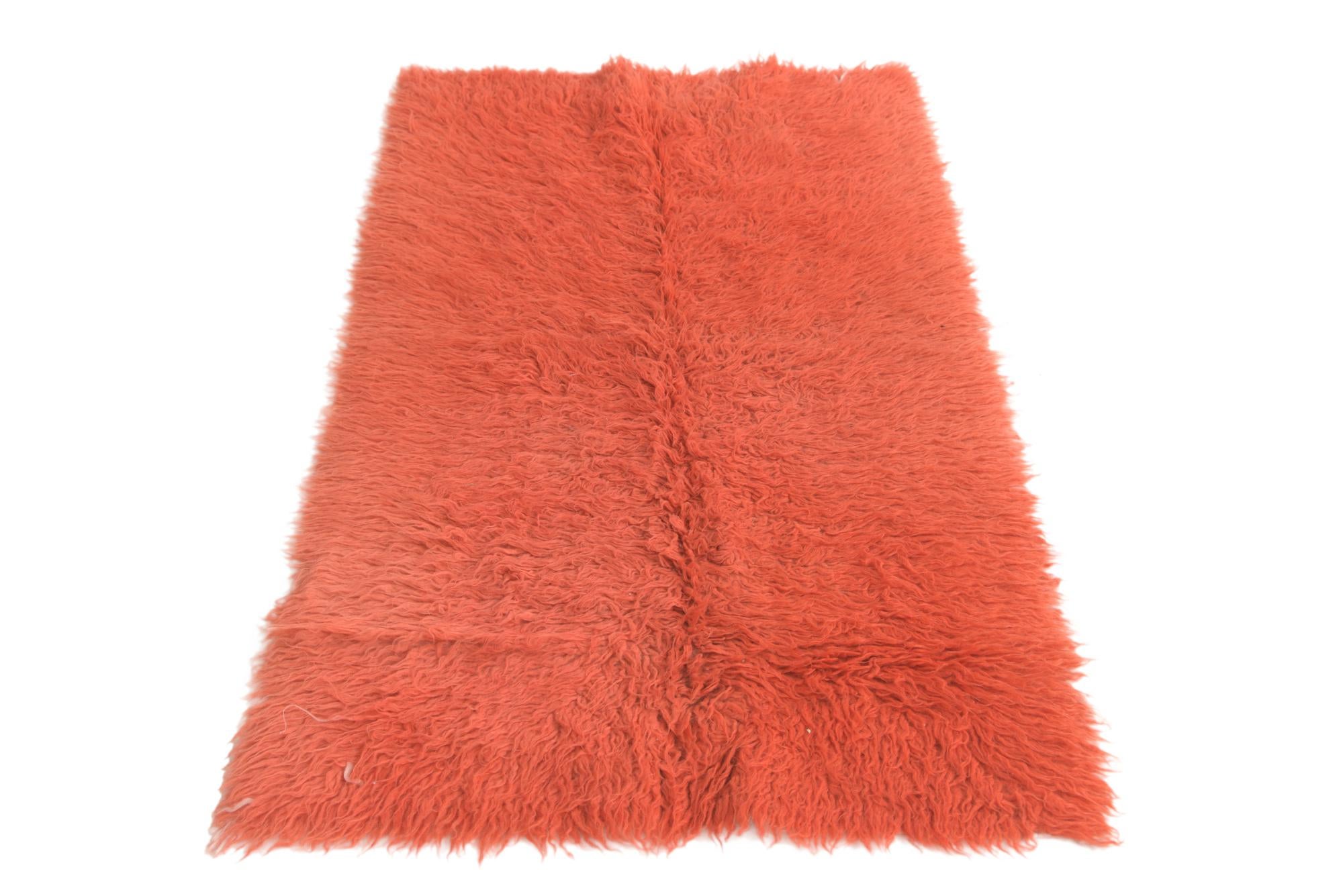 2' 8 x 5' Hand Knotted Moroccan Wool Rug