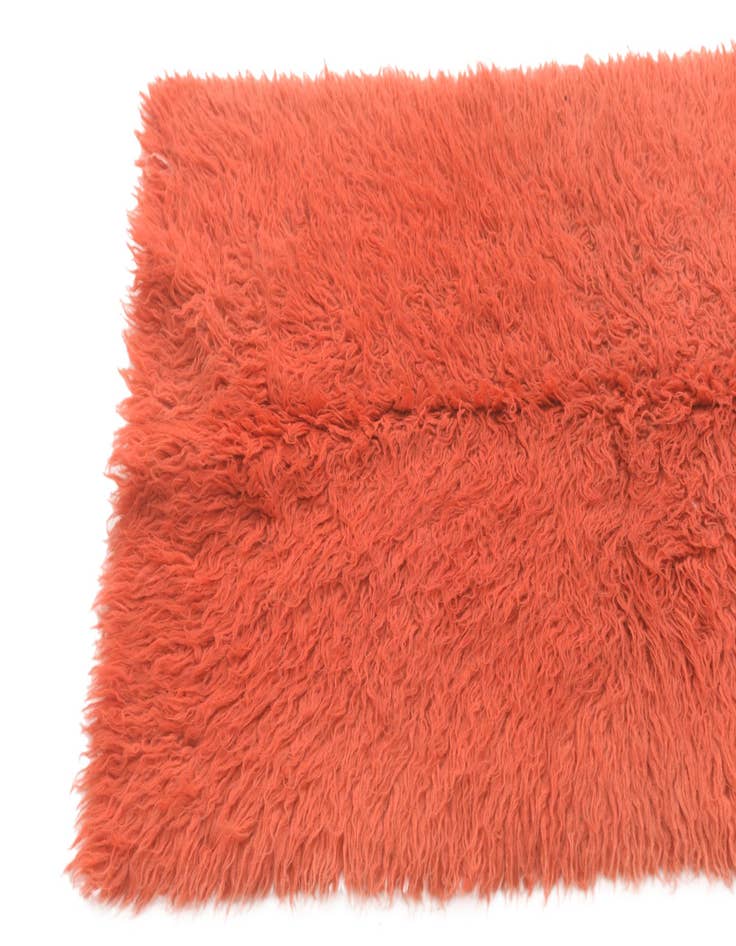 Detail image of 2' 8 x 5'  Hand Knotted Moroccan Wool Rug