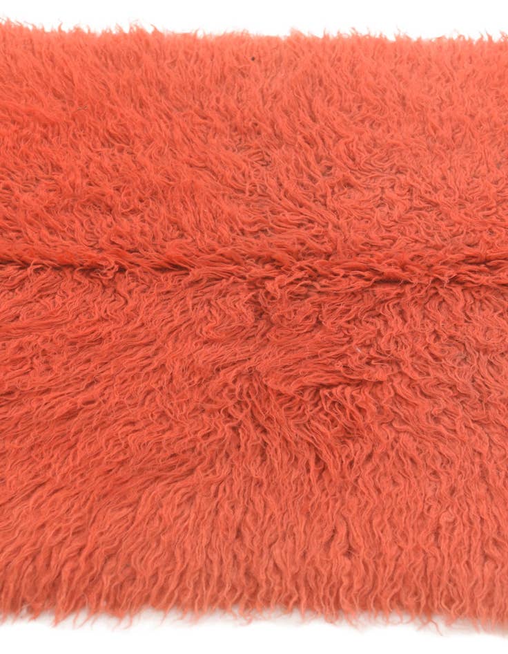 Detail image of 2' 8 x 5'  Hand Knotted Moroccan Wool Rug