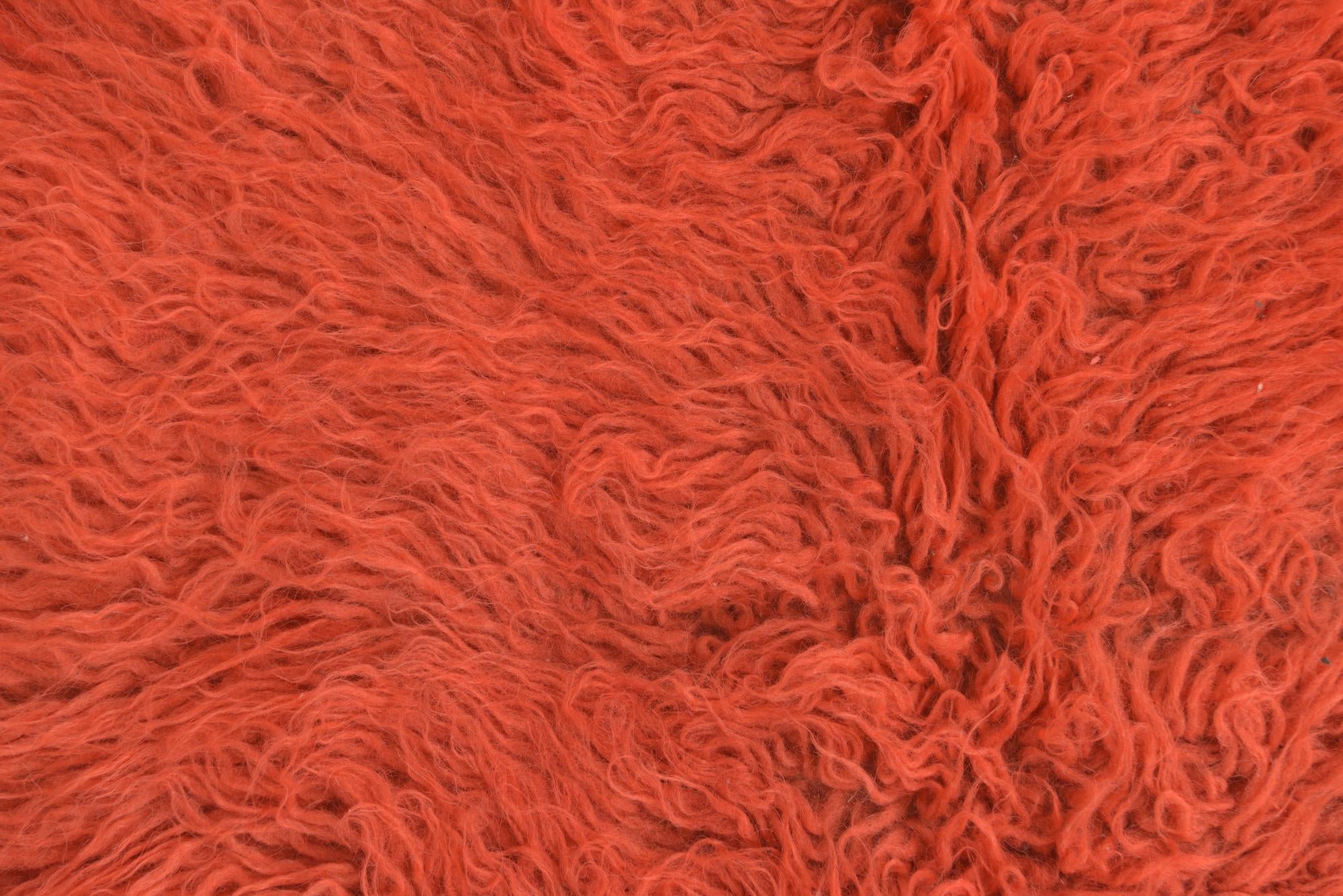 2' 8 x 5' Hand Knotted Moroccan Wool Rug