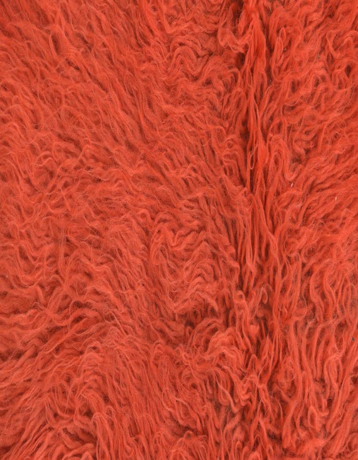 Detail image of 2' 8 x 5'  Hand Knotted Moroccan Wool Rug