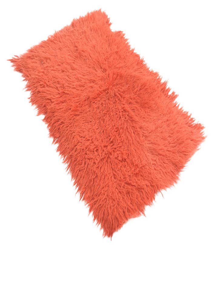 Detail image of 2' 8 x 4' 3  Hand Knotted Moroccan Wool Rug